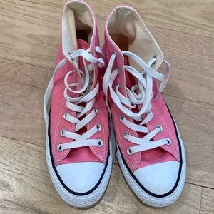 Chuck Taylor Converse Pink White Black Classic High Top